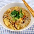在宅勤務のおじさん's cooksnap of when they made あったか朝ご飯＊朝の手間なし煮麺(温麺).