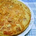 芋茶618's cooksnap of when they made パンの耳でもちもち・りんごのホットケーキ.