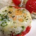 どんぐりぱん's cooksnap of when they made ✿ミニトマトとチーズの焼きおにぎり✿.