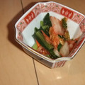 きらり流れ星's cooksnap of when they made ほうれん草とキムチの和えもの☆.
