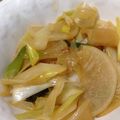 weeta_bix's cooksnap of when they made 大根と長ねぎの炒め煮～柚子胡椒風味～.
