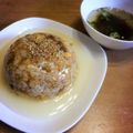 chanke's cooksnap of when they made 手抜きランチ❤和風あんかけチャーハン.