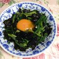 あざらしの赤ちゃん's cooksnap of when they made ニラと韓国海苔の黄身和え.
