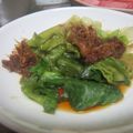 ぽんぽん堂's cooksnap of when they made レタスの湯引き☆おかか醤油だれ.