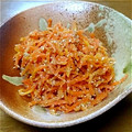 ばん＆やま's cooksnap of when they made お弁当にも！人参のゴマダシ和え.