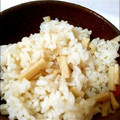 mmmm_mk's cooksnap of when they made 追いがつお節つゆで作る簡単たけのこご飯.