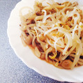 ココニコル's cooksnap of when they made 絶品！もやしとしめじの胡麻ドレ和え.