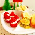 mooooooog's cooksnap of when they made いちごと生クリームで☆簡単サンタさん.