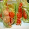 今日もまた's cooksnap of when they made 簡単、ご馳走生春巻き.