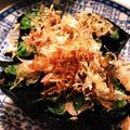 さやぴんmama's cooksnap of when they made ホウレン草のおひたし✿海苔で巻きました.