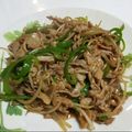 ミリカンカン's cooksnap of when they made 簡単1人分チンジャオロース♡.