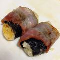 えりんこ・ω・'s cooksnap of when they made チーズと海苔のベーコン巻き餅♪.