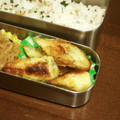 Ｐ子ママ's cooksnap of when they made お弁当に♪ちくわのカレー＆チーズマヨ.