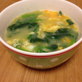 naomiiiiii's cooksnap of when they made 簡単フワフワ◆ほうれん草と卵のスープ◆.