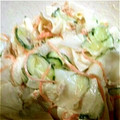 さとっちにゃん's cooksnap of when they made 火を使わないあっさり大根ときゅうりサラダ.