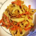 神社レモン's cooksnap of when they made 簡単☆蓮根と人参のカレーきんぴら.