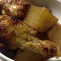 123tarokun's cooksnap of when they made 鳥手羽元と大根のさっぱり煮.