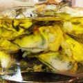 hacoc0's cooksnap of when they made 牡蠣のオリーブオイル漬＠ワインの友.
