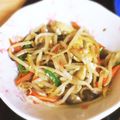 qwerty100's cooksnap of when they made 簡単４ステップ♪麩チャンプルー.