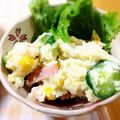 球太郎's cooksnap of when they made コストコマッシュポテトでサラダ.