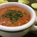 vita72's cooksnap of when they made ふわふわたまごの中華トマトスープ.