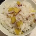 あいうえりこ's cooksnap of when they made 簡単サツマイモご飯(^O^).