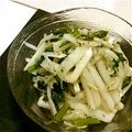 Shaohoo's cooksnap of when they made ☆春菊と大根のツナバジルサラダ☆.