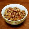 よしみるく's cooksnap of when they made オレサマ流豚丼！文句は食べてから.