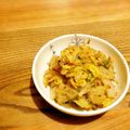 二角形's cooksnap of when they made レモン香る＊白菜のおかか和え♡.