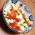 さきべまこと's cooksnap of when they made 簡単1分。トマトのサラダ。.