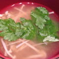 パフェうさこ's cooksnap of when they made 便秘予防＊ゴボウとえのきの味噌汁.