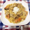 kaoppp's cooksnap of when they made 鮭ときのこの大根おろしのせパスタ.