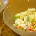 pumira＊'s cooksnap of when they made アボカド入りポテトサラダ.