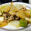 カナポロン's cooksnap of when they made 大根と豚肉のねぎ味噌炒め煮.