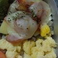 みい５２１２'s cooksnap of when they made お弁当に★ポテトとウインナーのチーズ焼き.