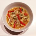 なつき☆ミ's cooksnap of when they made 挽き肉 白菜 もやし ピリ辛味噌スープ！.