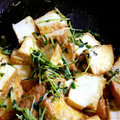 vaviko's cooksnap of when they made 豆苗と厚揚げのあえもの.