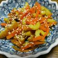 はふー！'s cooksnap of when they made 人参と竹輪のきんぴら.