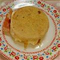 みゆwaco 's cooksnap of when they made フライパン一つでハムエッグチーズマフィン.