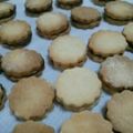 まめちゃみ's cooksnap of when they made バレンタイン♡生クリームクッキーのチョコ.