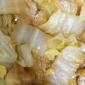 ぶーことぶーた's cooksnap of when they made 白菜とうすあげの簡単旨煮　白菜定番.