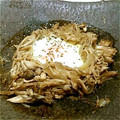 まなやね's cooksnap of when they made しめじとえのきのポーチドエッグ.