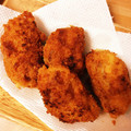 森まゆ's cooksnap of when they made 煮物の残りで！大根のフライ.