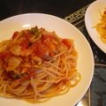 ジョングレ's cooksnap of when they made ツナと白菜のトマトクリームパスタ.