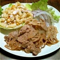 まな＆りお's cooksnap of when they made やわらか豚の生姜焼き.