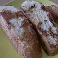 青葉野花's cooksnap of when they made 朝に簡単♪フランスパンでフレンチトースト.
