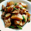 quuumi0702's cooksnap of when they made 豚バラと大根じゃがいもの甘辛煮.