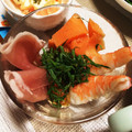 もも0419's cooksnap of when they made 簡単前菜☆ハムときゅうりの和風ジュレ♪.