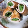 さっとひ's cooksnap of when they made お手軽！豆苗の肉巻き.