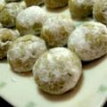 akikuy's cooksnap of when they made 抹茶スノーボール.